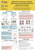 Behavioural and brain activation differences in Hierarchical Bayesian Inference across Age