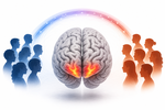 National identity reconfigures brain responses from them to us